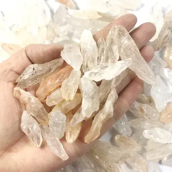 En-gros de 100g Minerale Naturale Alb Cristal de Cuarț, Piatră de Piatră Chips-uri Specimen de Vindecare Cristale de Cuarț Pietre Naturale