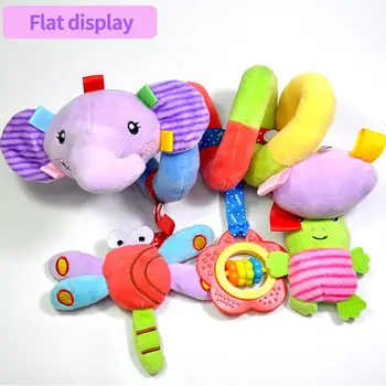 Agățat În Spirală Rattle Cărucior Drăguț Animale Pătuț Mobil Pat Jucarii Pentru Copii Nou-Născuți Jucărie De Învățământ Pentru Copii