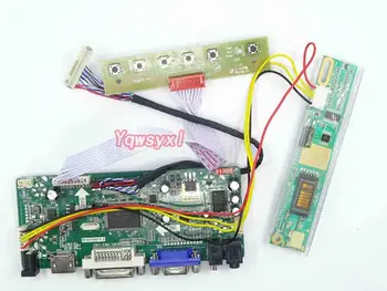 Yqwsyxl Control Board Monitor Kit pentru LTN170MT02-M01 HDMI + DVI + VGA LCD ecran cu LED-uri Controler de Bord Driver