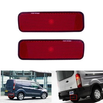 ANGRONG 2 Bara Spate Reflector Roșu Obiectiv Nou Pentru Ford Transit Connect Tourneo Custom 2013-up