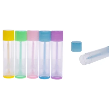 2020 nou 50PCS 5g DIY Gol Colorate transparente balsam de buze ruj tub de sticlă cu Gura Balsam de Buze Stick exemplu de Container Cosmetice