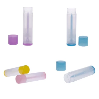 2020 nou 50PCS 5g DIY Gol Colorate transparente balsam de buze ruj tub de sticlă cu Gura Balsam de Buze Stick exemplu de Container Cosmetice