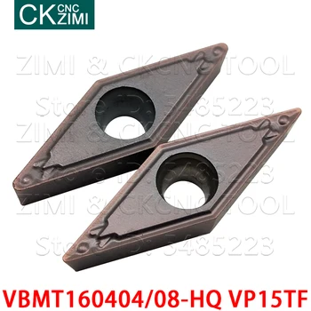 VBMT160408 VP15TF VBMT160404-HQ VP15TF VBMT160404-HQ VP15TF carbură de cotitură a introduce CNC Metal strung instrument VBMT pentru oțel inoxidabil