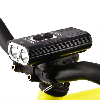 NITENUMEN 1800Lumens Bicicleta Lumină Față de Ciclism Faruri pentru Biciclete Lanterna Reincarcabila Impermeabil 6800mah Led Lampă de Cap Pentru MTB
