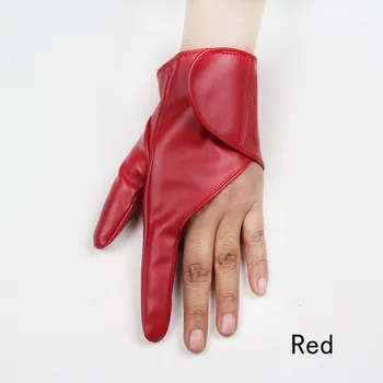 1 Mănuși de Fitness Pentru Femei, Bărbați Dans Mănuși din piele Semi degete Luvas Jumătate-deget de Partid Mănuși de Fitness pentru Femei G-79
