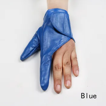 1 Mănuși de Fitness Pentru Femei, Bărbați Dans Mănuși din piele Semi degete Luvas Jumătate-deget de Partid Mănuși de Fitness pentru Femei G-79