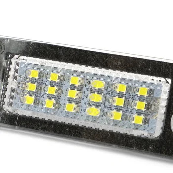 2 buc Nici o Eroare LED Numar inmatriculare Lampa de Lumina pentru Ford Fiesta Fusion 2019 2018 2017 2016 2013-2002 Accesorii