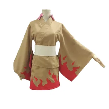 Anime Naruto Hanabi Hyuuga Cosplay Kimono Dress Anime Cosplay Costum Petrecere De Halloween Uniforme Pentru Femei