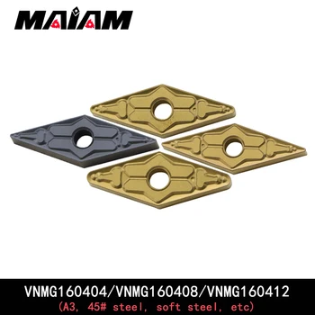 VNMG1604 Romb introduce VNMG160404 VNMG160408 VNMG160412 semifinishing TM model introduce 45 # oțel forjate din oțel călit