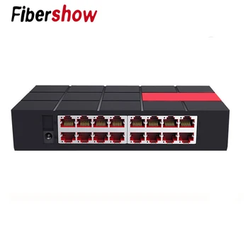 16 Porturi Gigabit 10/100/1000Mbps SG116M RJ45 LAN Ethernet Rapid Desktop Rețea Hub de Comutare Șunt Mercur Mini 16 port