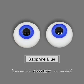 Papusa BJD Ochii Ambarcațiunile de Sticlă Acrilică de Siguranță Jucărie Animal Ocular 1/3 1/4 1/6 1/8 Gri Albastru Verde 6 8 10 12 14 16 18 mm BJD Accesorii