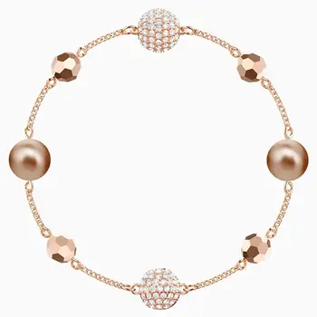 2020 moda bijuterii swa1: 1 rafinat se amestecă și se potrivesc rotund elegant de cristal pearl Brățară cadou romantic