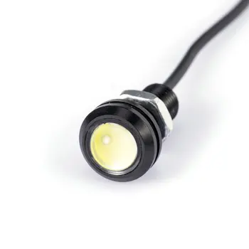 10buc 12V DC LED 18mm Ochi de Vultur de Lumină de Mare Putere lampă pentru circulație Diurnă Lumina lumina de parcare Auto Ceata bec de Rezervă DRL auto styling