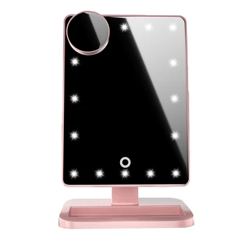 Bluetooth Stereo HD Machiaj Oglindă cu LED-uri Lumina de Umplere Desktop Singur-Fețe de Frumusete Oglinda Creatoare de Moda Noua Oglindă Cadou