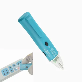 Tensiune Electric Pen 50Hz-400Hz CONDUS de Detectare Indicator de Siguranță Tester cu Sensibilitate Reglabila Mini Lanterna toate-soare GK16
