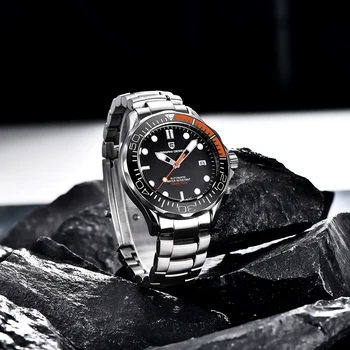 În 2020, Noul PAGANI DESIGN 007 Ceasuri Barbati Brand de lux Ceasuri Mecanice Pentru Bărbați Automat Ceas Barbati 100M rezistent la apă Ceas Mans