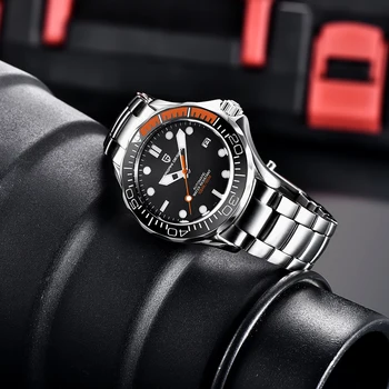 În 2020, Noul PAGANI DESIGN 007 Ceasuri Barbati Brand de lux Ceasuri Mecanice Pentru Bărbați Automat Ceas Barbati 100M rezistent la apă Ceas Mans