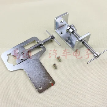 Originale în LISHI practică clemă instrument Aliaj Metalic Reglabil Lăcătuș Instrument Softcover Tip de Practică de Blocare Menghină de Prindere