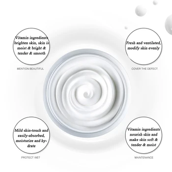 BIOAQUA V7 Vitamine Lumină Crema de Albire Eficiente de Reparare a Pielii Dur Buna Hidratare Albire Crema de Fata Crema de Zi