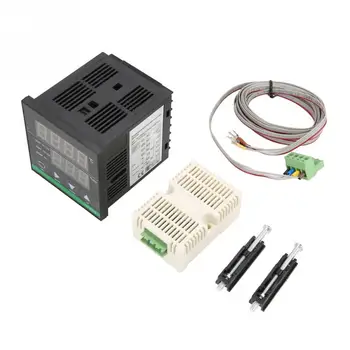 MH0302 Panou Montat Digital Controler de Temperatură și Umiditate Senzor Cablu 72 x 72mm
