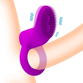 Vibratoare Penis Inel Pentru Barbati Ejaculare Întârziată Masturbari Dispozitiv Cockring Vibrații Stimula Clitorisul Pentru Femei Inel De Penis