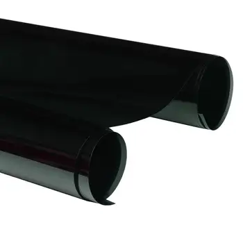 Dark Black 5% VLT Masina din Spate Geam de Protectie Solara Tenta Trapa Folie Geam Lateral Nuanțe de 50cm/75cm x 3m