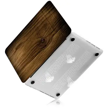Lemn plastic model de Laptop caz acoperire Pentru 2020 Apple Macbook Pro16 A2141 noi Pro 13 15 Atingere Bar A2159 A1990 Laptop Acoperi Caz