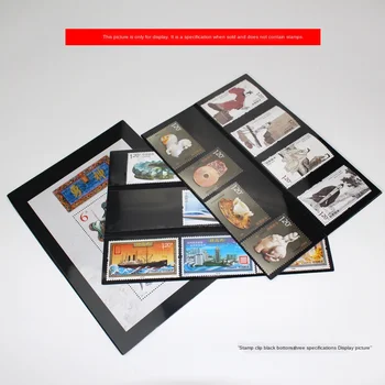 Colecție de timbre de Protecție clip (negru jos două linii/ștampila clip/carte de timbru/inclusiv 10)