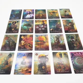 șaman Cărți de Tarot Mistică Oracle Carte de Tarot Joc Pentru Prietenul Petrecere Tabla de Joc de Cărți