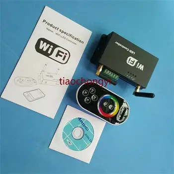 WiFi 300 LPD6803 WS2811 WS2801 5050 SMD Banda LED RGB Controller Ecran Tangibil de la Distanță a CONDUS WiFi Controler SPI Android IOS
