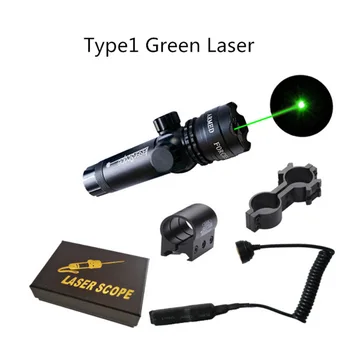 Tactice în Afara Red Dot Laser Verde Vedere Montare Pentru M4A1 AR 15 Ak47 74 Hk 416 Airsoft Pusca cu Laser Reglabil Comutator Luneta