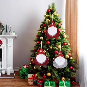 Crăciun Alergător De Masă Decorative Suedeză Gnomi Masă Creativ Fără Chip De Păpușă Placemat Pentru Crăciun Acasă Masa Decor De Masă