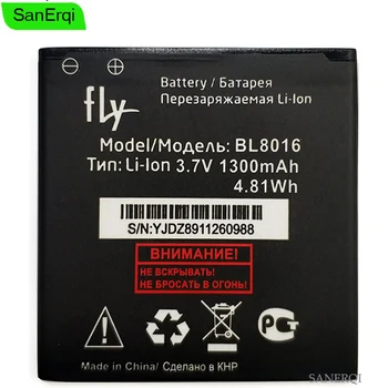 Pentru Fly BL8016 baterie BL 8016 Telefon Mobil baterie Reîncărcabilă Li-ion 3.7 V, 1300mAH de Înaltă Calitate