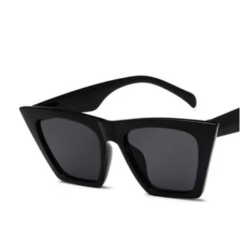 2020 nou brand de ochelari de soare ochelari Pătrați Personalizate ochii de pisica de Colorat ochelari de soare tendință de versatil, ochelari de soare uv400 d110