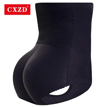 CXZD Femei Fund de Ridicare Chilotei Burtica Control Shapewear Căptușit Boyshorts Hip Potențiator de Slăbire Lenjerie de Corp Formator Papuceii