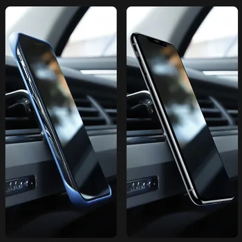 Magnetic Masina cu Suport pentru Telefon în Formă de L Air Vent Mount Stea în Mașină GPS Suport de Telefon Mobil Pentru iPhone X Samsung S9 telefon Xiaomi sta