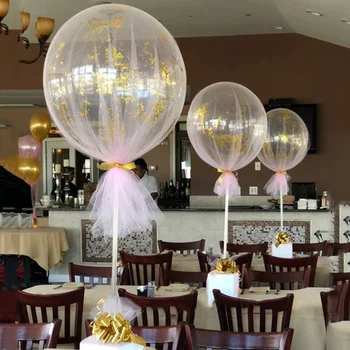 6pcs Balon Suportul Balon Stick Sta cu Cupe Kit pentru Masa Decor de Nunta Decoratiuni cu Baloane Petrecere de Ziua Consumabile