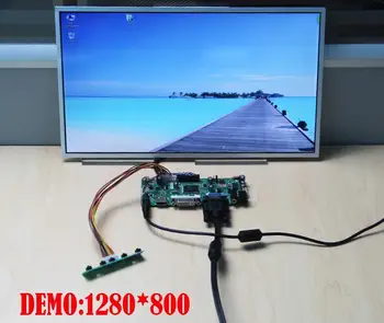 VGA LVDS LCD LED M. NT68676 Controler de bord kit DVI Audio HDMI DIY pentru N134B6-L02 ecran 1366X768 Panoul de 13.4