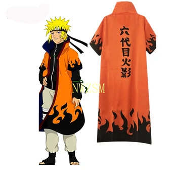 Naruto Patru/șase Generații Akatsuki Coplay Maneca Lunga Print Mantie Halat Rebel Bentita Darts Suzaku Inel de Cosplay elemente de Recuzită