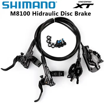 Shimano Deore XT M8000 M8100 Disc Frana Bicicleta de Munte XT Disc Hidraulice de Frână 11 Viteza de MTB Ice-Tech Stânga și Dreapta 1500 1600 mm