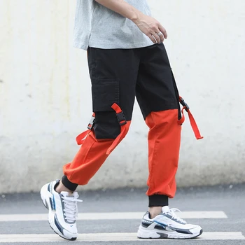 2020 GLEZNA-LUNGIME Streetwear Primavara Toamna Hip Hop Harem Pants Mens Casual coreean Supradimensionat 5XL 6XL mai Mare de Buzunar Joggeri Trouers