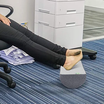 Home Office Suport pentru picioare Semi-Cilindrice Talie Picior Perna Picior e Foarte Rezistente Burete pentru Picioare Promovare
