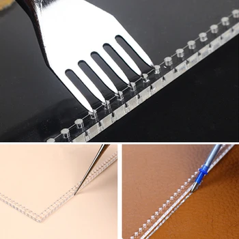 Piele de tăiere accesorii diy manual din piele geanta din piele cheie pungă portofel acrilice versiune de design șablon instrument