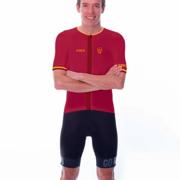 DU-te Rigo echipă de Ciclism Jersey Set Tricouri pentru Bărbați Pantaloni de Vară de Biciclete Costume de Echipa Pro Îmbrăcăminte Columbia ropa maillot hombre