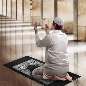 Portabil Musulmana Islam Rugăciune covor Covor Pătură Busola de Rugăciune Islamice Pătură Covoare pentru Casa Living Home Textile