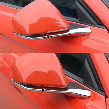 4buc ABS Carbon Oglinda Retrovizoare Capacul Bazei Tapiterie Auto Autocolante Decoratiuni Pentru Ford Mustang-2018 Accesorii Auto