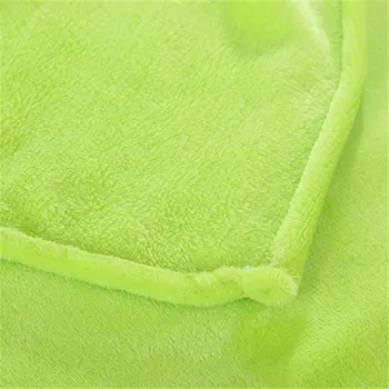 Pătură de lână de vară de culoare solidă super moale, cald, pături arunca pe canapea/pat/ călătorie pleduri cuverturi de pat foi