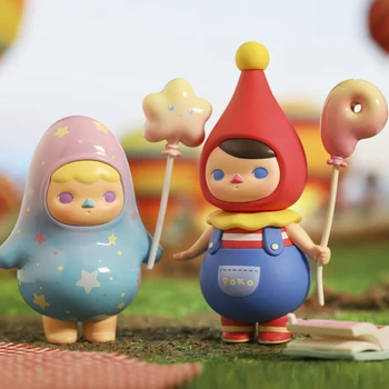 POP MART Pucky, baloane copii pentru cutie intreaga arta cifre Binare Figura de Acțiune Cadou de Ziua de nastere Copil Jucărie transport Gratuit