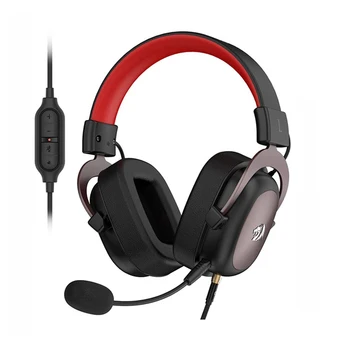 Redragon H510 Zeus Gaming Headset cu Microfon Detașabil 7.1 3.5 mm Sunet Surround Spuma de Memorie Ear Pad pentru PC/PS4 Xbox Gamer