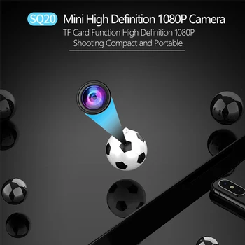Mini Camera HD 1080P IP Cam Viziune de Noapte Camera de Acțiune de Sport în aer liber Smart Home recenziile noi vor fi conectate camera Video Compact Portabil DVR DV 2020